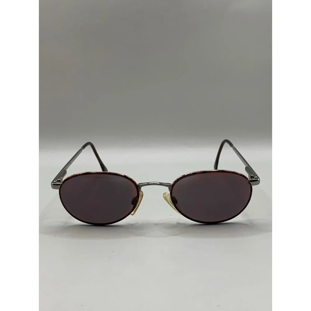 Marchon Eyeglasses Legacy 50-20-145 Tortoise Silver Frame Only Made in Italy
